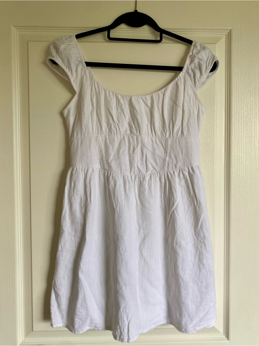 Hollister White Summer Mini Dress